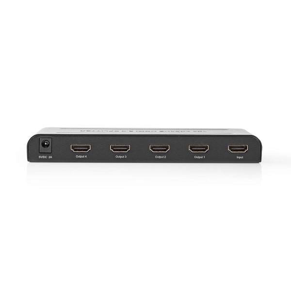 Nedis HDMI ™ Jakaja | 4-Porttinen port(s) | HDMI™ tulo | 4x HDMI