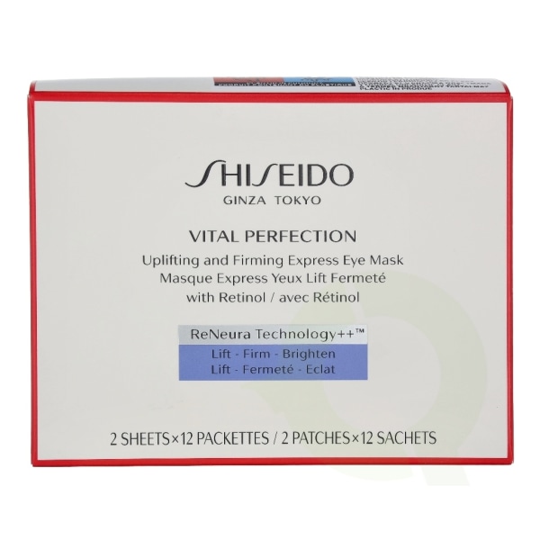 Shiseido Vital Protection Uplifting And Firming Eye Mask 86,4 gr