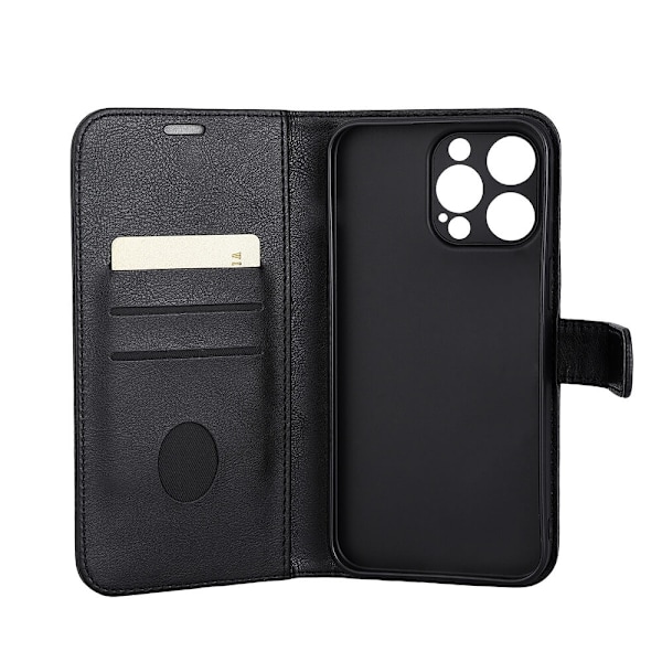 RADICOVER Mobilcover Strålningsbeskyttelse PU MagS RFID Sort - iPhone 15 Pro Max Svart