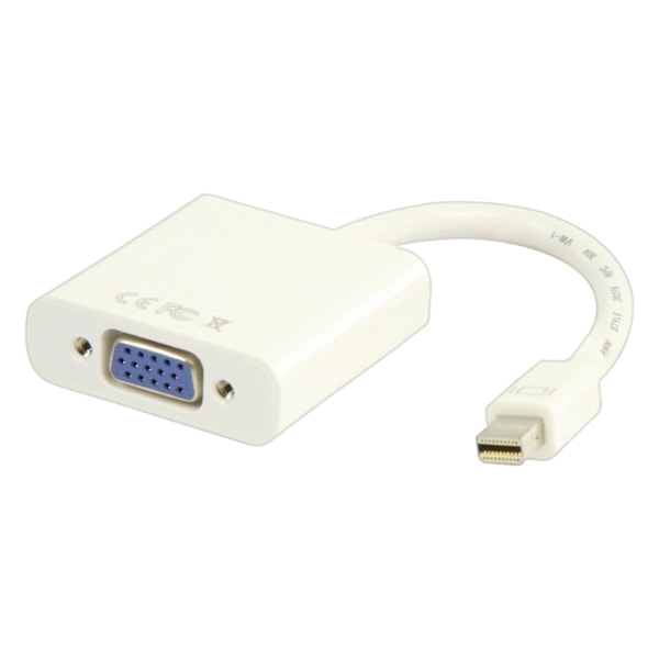 Valueline Mini DisplayPort Kaapeli Mini DisplayPort Uros - VGA Naaras 0.20 m Valkoinen