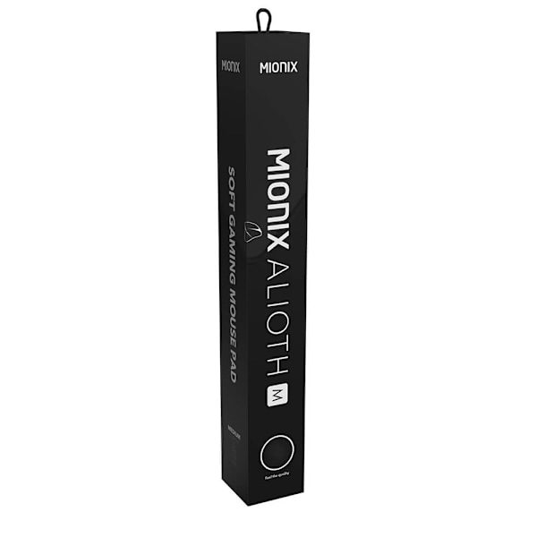 Mionix Musemåtte Sort Medium 37x32cm