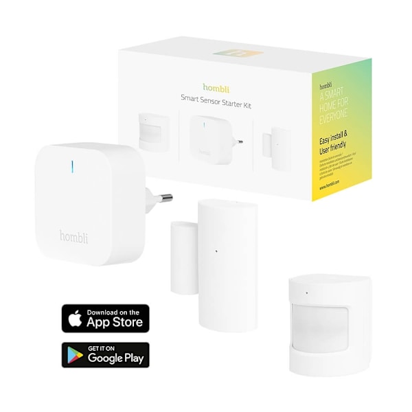 Hombli Smart Bluetooth Sensor Starter Kit Hvid