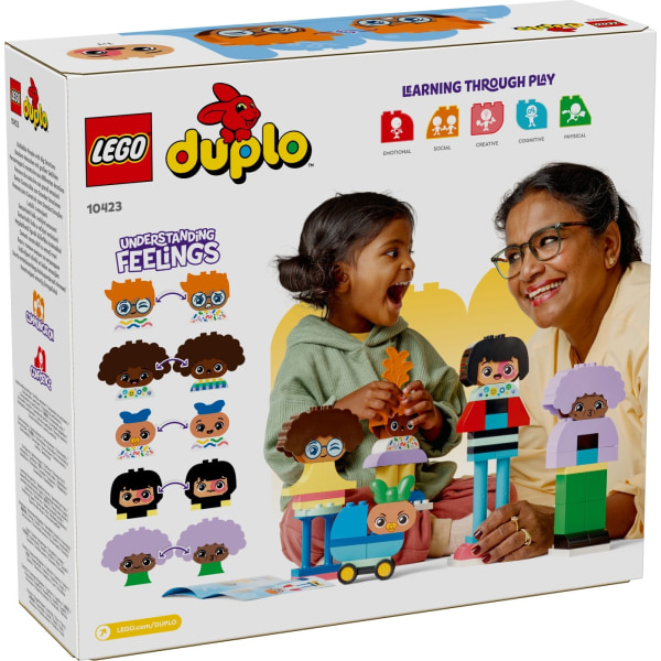 LEGO DUPLO Town 10423 - Byggevenner med store følelser