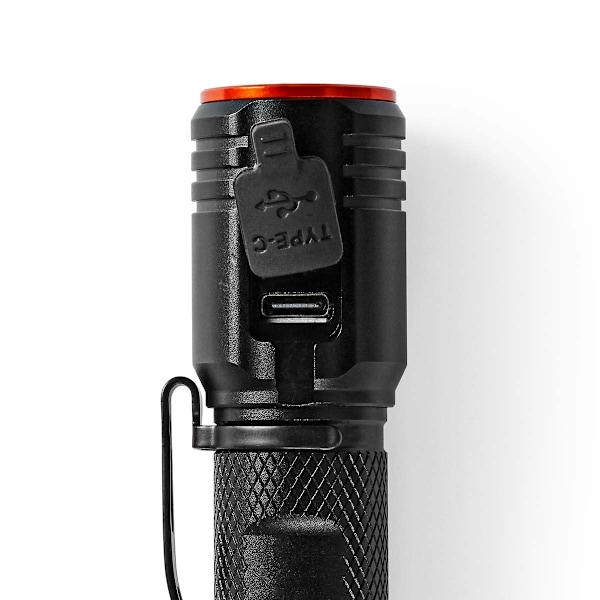 Nedis LED lygte | Batteri | 3.7 V DC | 20 W | Indbygget Lithium-Ion | Batterier medfølger | Opladningsbar | Nominel lysstrøm: 2000 lm | Lysområde: 180