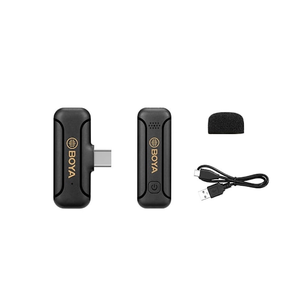 BOYA Trådløst mikrofonsystem x1 BY-WM3 til USB-C