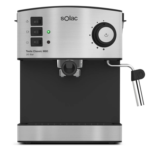 Solac Espressomaskine Taste Classic M80 Inox