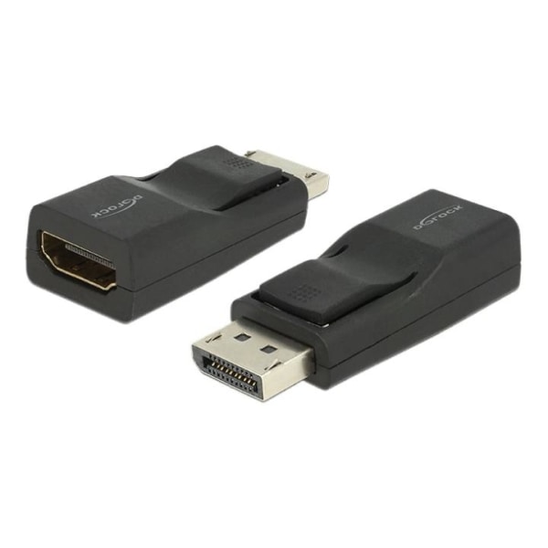 Delock Adapter Displayport 1.2 male > HDMI female 4K Passive bla