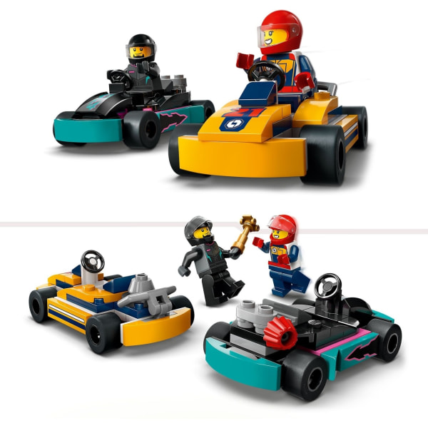 LEGO City Great Vehicles 60400  - Gokarter och racerförare