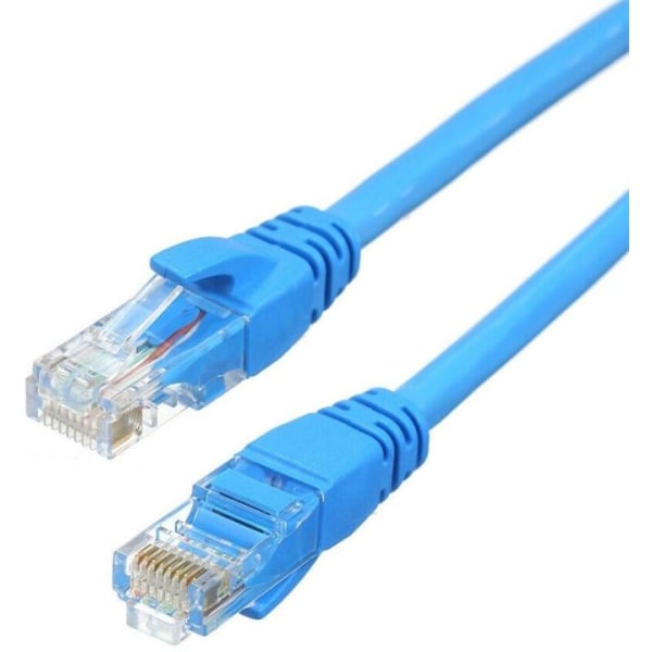 NORDIQZENZ Netværkskabel UTP RJ45 Cat6 2m, Blå