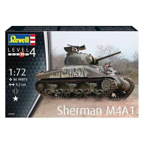 Revell Sherman M4A1 1:72