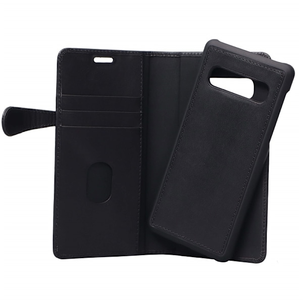 Buffalo Wallet Læder Samsung S10+ Sort Svart