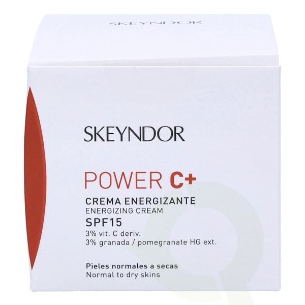 Skeyndor Power C+ Energizing Cream SPF15. 50 ml Normal to Dry Skins