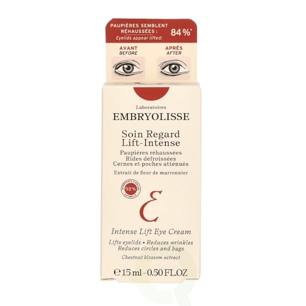 Embryolisse Intense Lift Eye Cream 15 ml For Sensitive Eye Area
