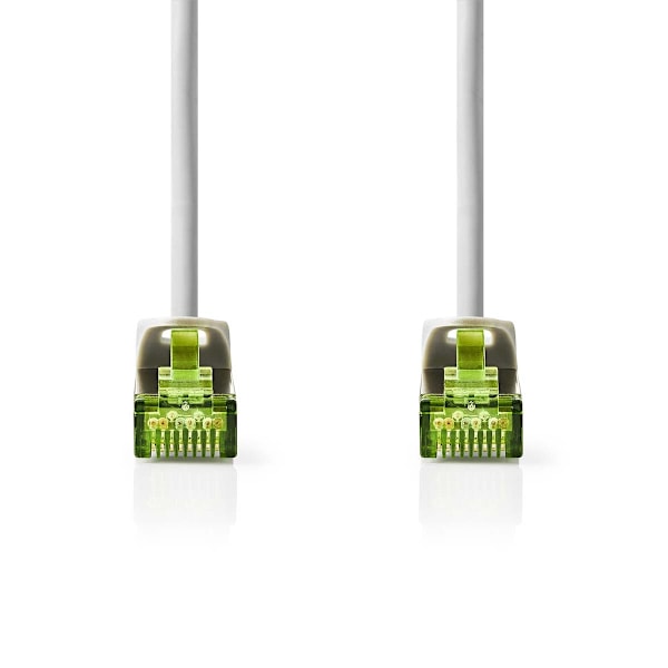 Nedis CAT7 netværkskabel | S/FTP | RJ45 Han | RJ45 Han | 2.00 m | Snagless | Runde | LSZH | Grå | Box