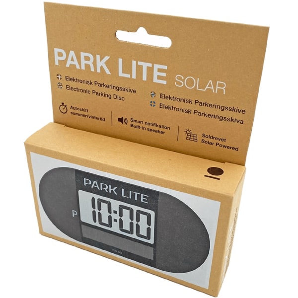 ParkLite Digital parkeringsmätare med solcell och två displayer