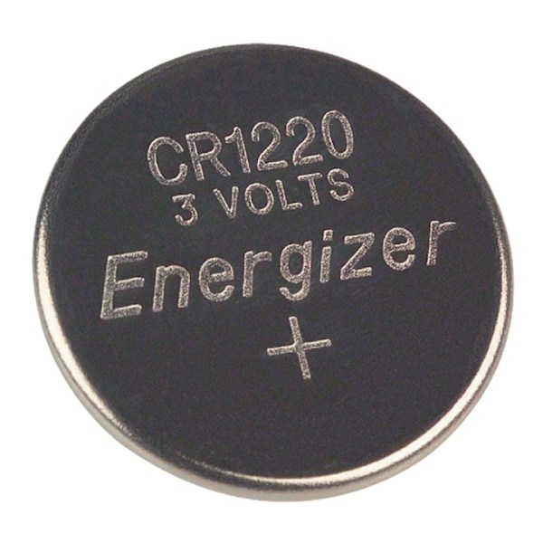 Energizer Litiumnappiparisto CR1220 | 3 V DC | 37 mAh | 1 - Läpipainopakkaus | Hopea
