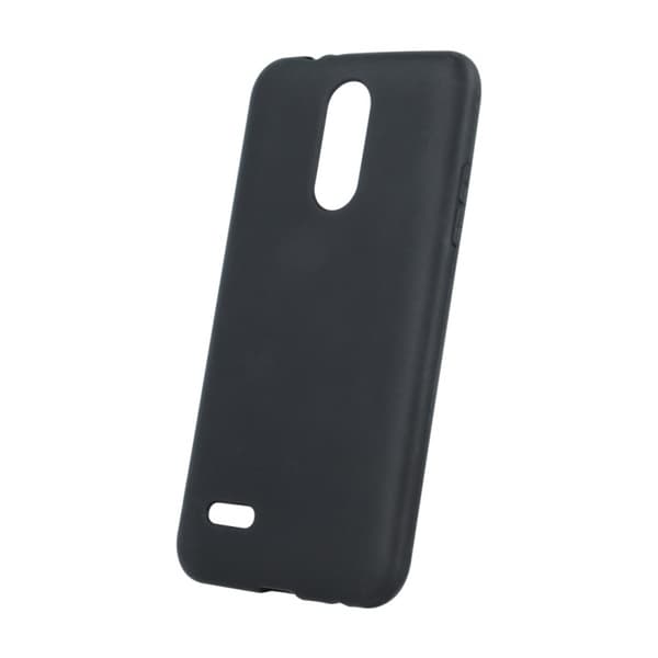 Matt TPU kotelo iPhone 16 Plus, musta Svart