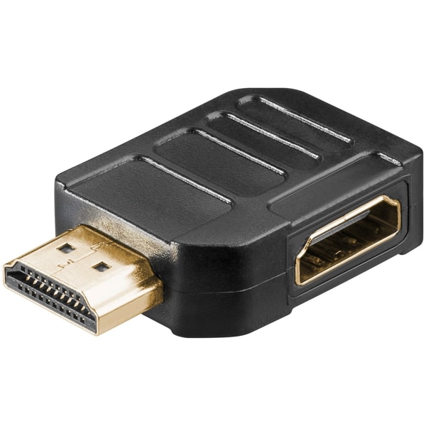 Goobay HDMI™-adapter, Guldpläterad (4K @ 60 Hz) HDMI™-uttag (typ