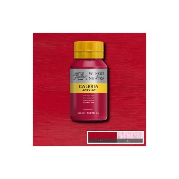 WINSOR Galeria Acrylic 500Ml Perm Rose 502