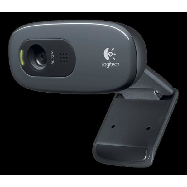 LOGITECH HD Webcam C270 Webcam, colour, 720p, audio, USB 2.0, bl