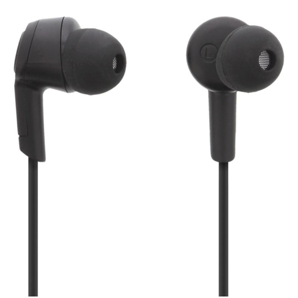 STREETZ In-ear BT headphones with microphone and control buttons Svart