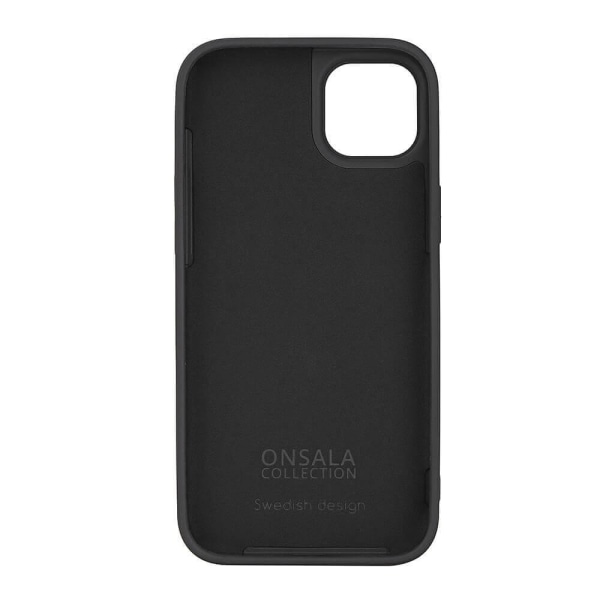 Onsala Suojakuori Silikooni MagSeries Black - iPhone 14 Plus Svart