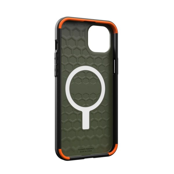 Urban Armor Gear iPhone 15 Plus Civilian Magsafe - oliivinvihreä Grön