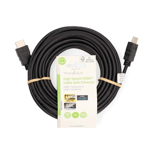 Nedis High Speed ​​HDMI ™ kabel med Ethernet | HDMI™ Kontakt | H