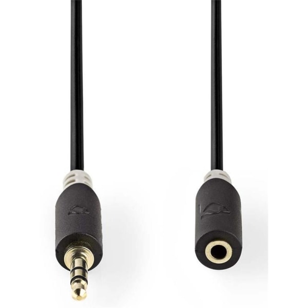 Nedis Stereo Audio kabel | 3.5 mm Hanstik | 3.5 mm Hunstik | Gul