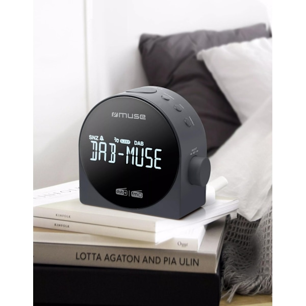 MUSE M-185 CDB Clock radio DAB+ FM Dual alarm