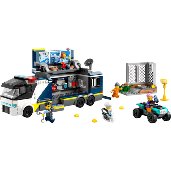 LEGO City Police 60418  - Poliisin rikoslaboratorioauto