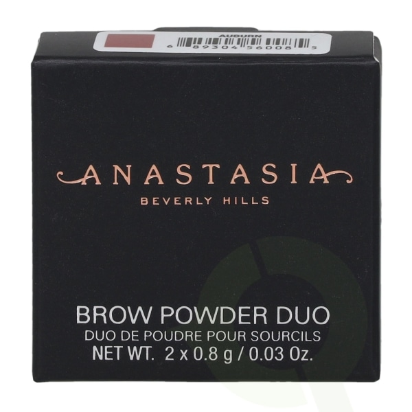 Anastasia Beverly Hills Brow Powder Duo 1.6 gr Auburn - 2 x 0,8