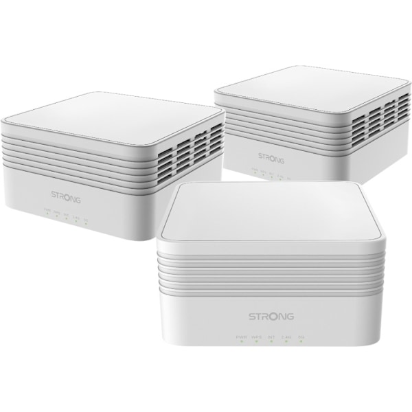 Strong Atria WiFi 6 Mesh AX3000 Home kit 3-pack Valkoinen