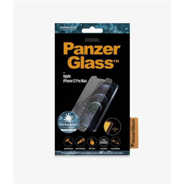 PanzerGlass 2709 Genomskinligt skärmskydd till iPhone 12 Pro Max Transparent