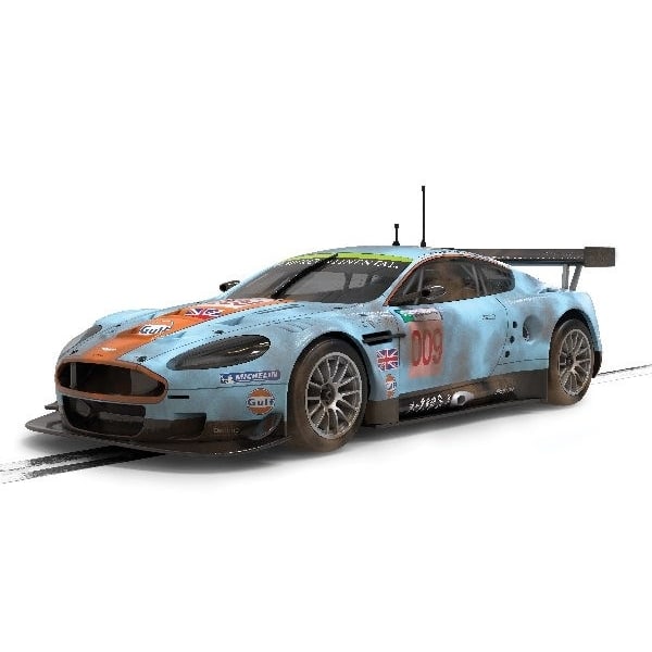 SCALEXTRIC Aston Martin DBR9 Gulf Edition ROFGO 'Dirty Girl'