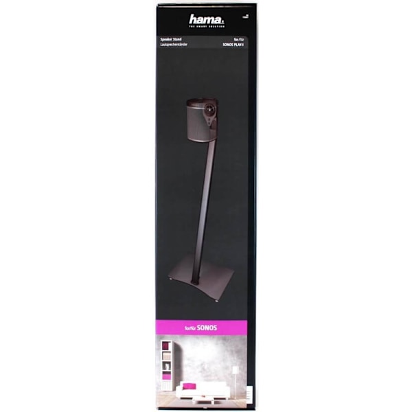 Hama Kaiutinjalusta Sonos Play1 Full Motion Musta