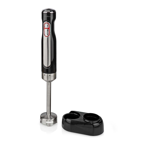 Nedis Hand Blender | 100 W | Hastighedsindstillinger: 1-hastighedsindstilling | Sort / Sølv