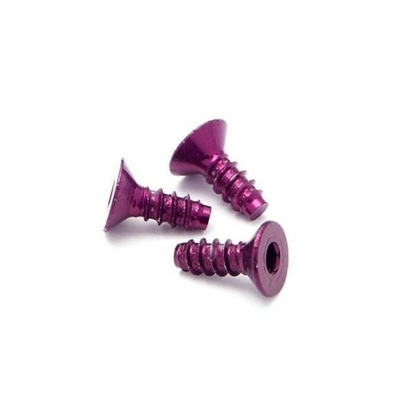 HPI Alu Tp Flat Hd Screw 3 X8Mm Hex Socket/Purple/5Pc