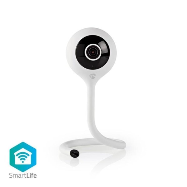 Nedis Smartlife inomhus kamera | Wi-Fi | Full HD 1080p | Cloud /