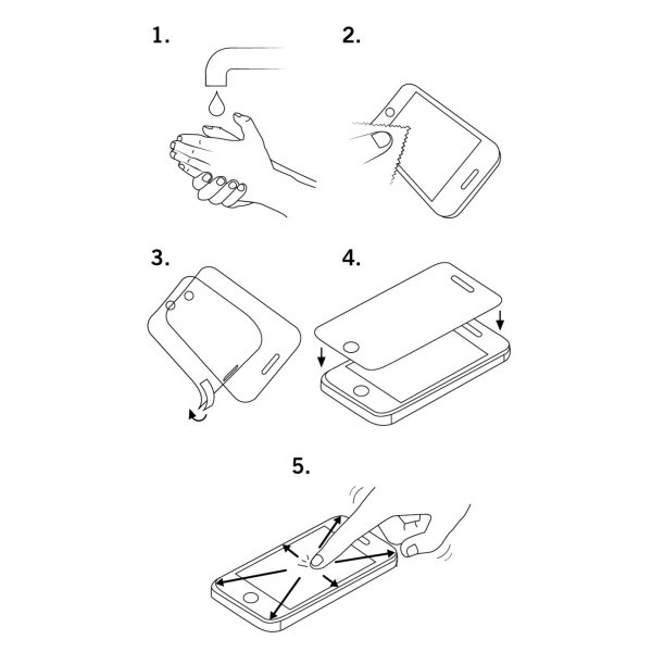 DELTACO skärmskydd för Samsung Galaxy A42, 2,5D härdat glas, 9H hårdhet Transparent