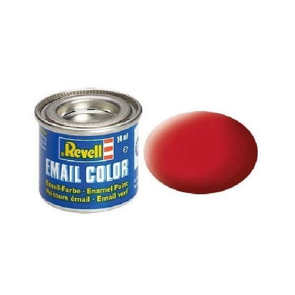 Revell Enamel 14 ml. carmine red, mat Röd