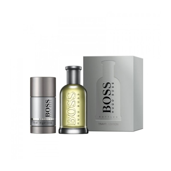 Giftset Hugo Boss Bottled Travel Edition Edt 100ml + Deostick 75ml