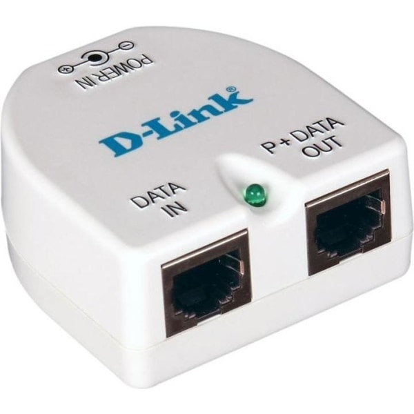 D-Link PoE Gigabit injector, injektor til PoE/PoE+, 10/100/1000M