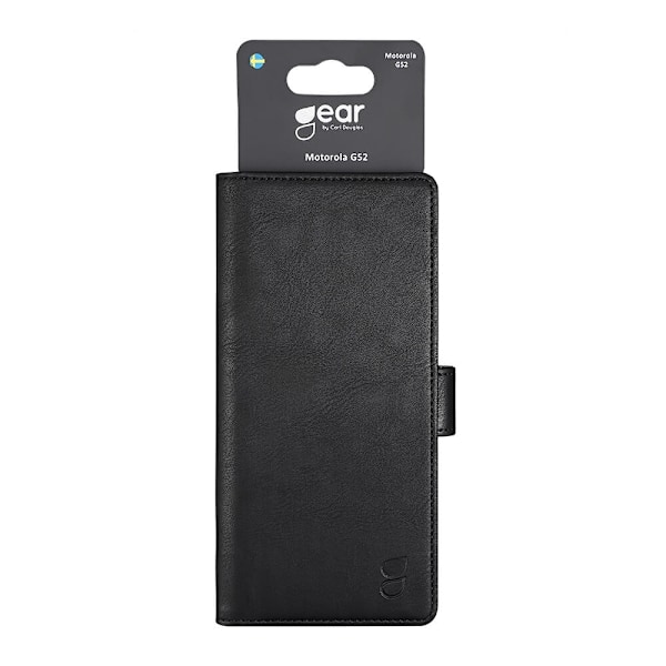 GEAR Wallet Sort - Motorola Moto G52 Svart