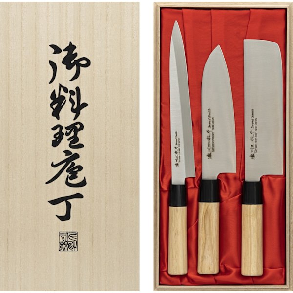 SATAKE knivset, 3 st
