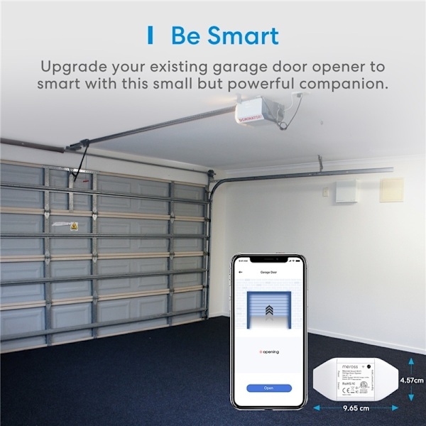 Meross MSG100 smartadapter - gör din gamla garageport smart
