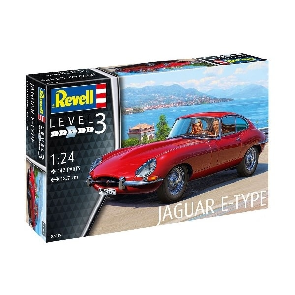 Revell Model Set Jaguar E-Type CoupéL127 1:24