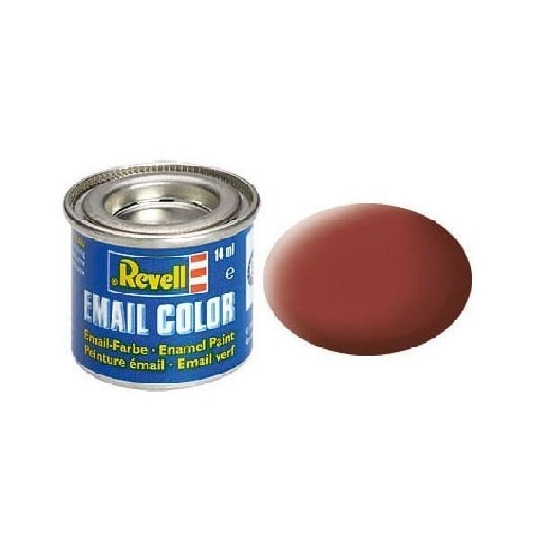 Revell Enamel 14 ml. reddish brown, mat Röd