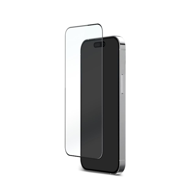 DELTACO Privacy screen protector iPhone 15 Pro Svart