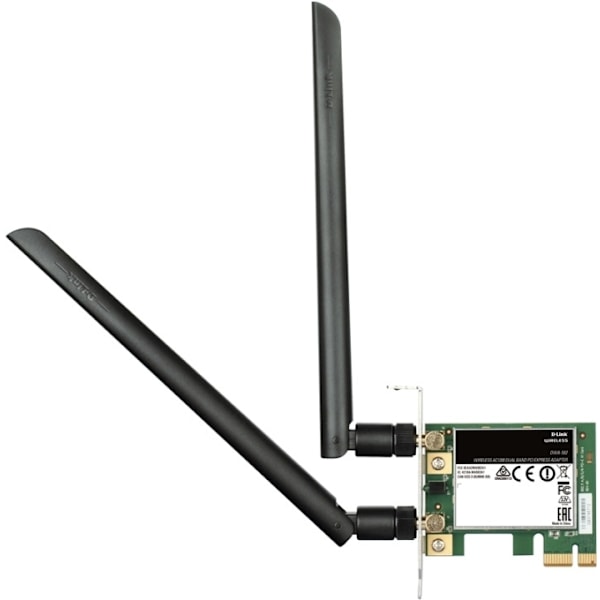D-Link DWA-582 langaton verkkokortti, kaksitaajuustoiminto, 802.11ac